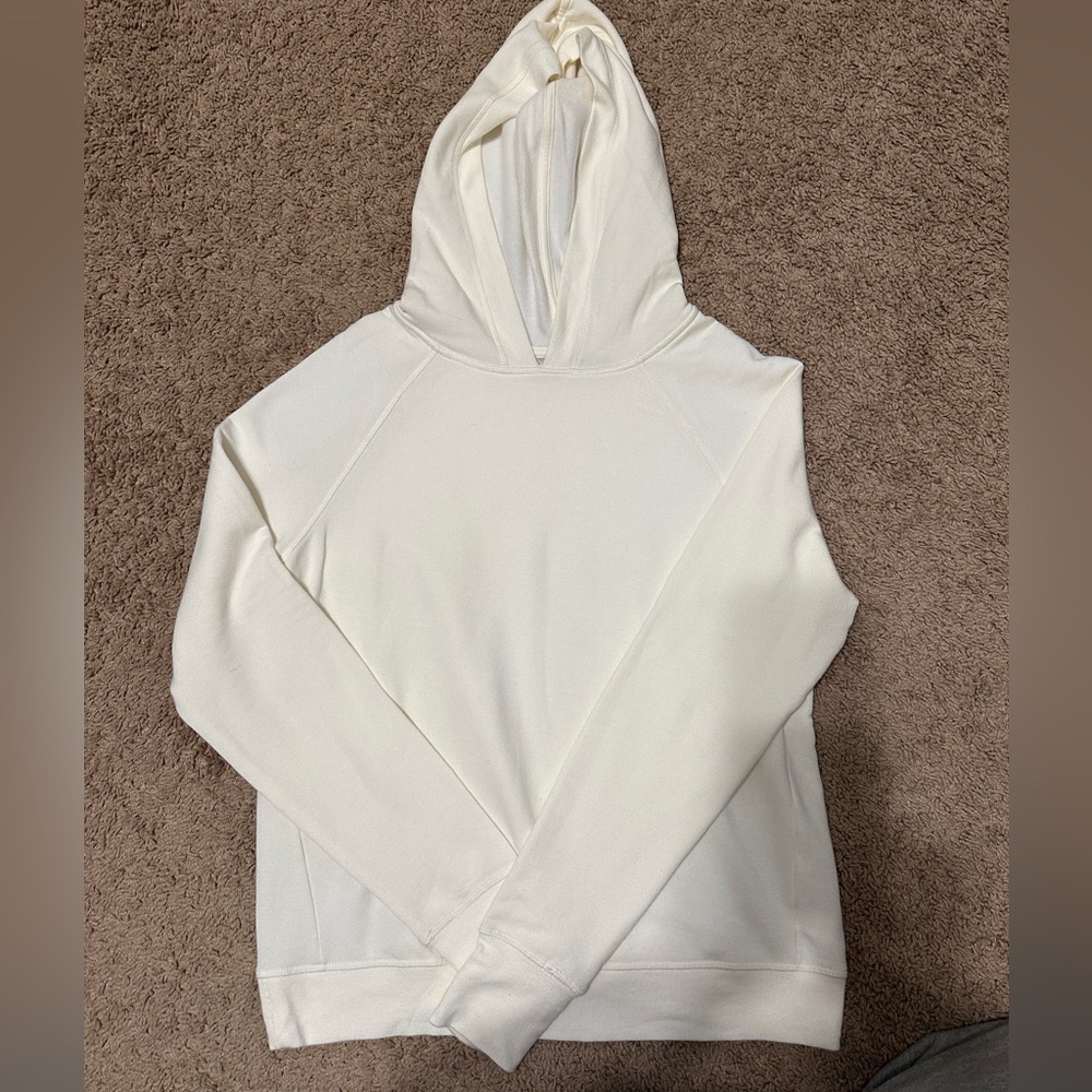 Athleta cream hoodie
